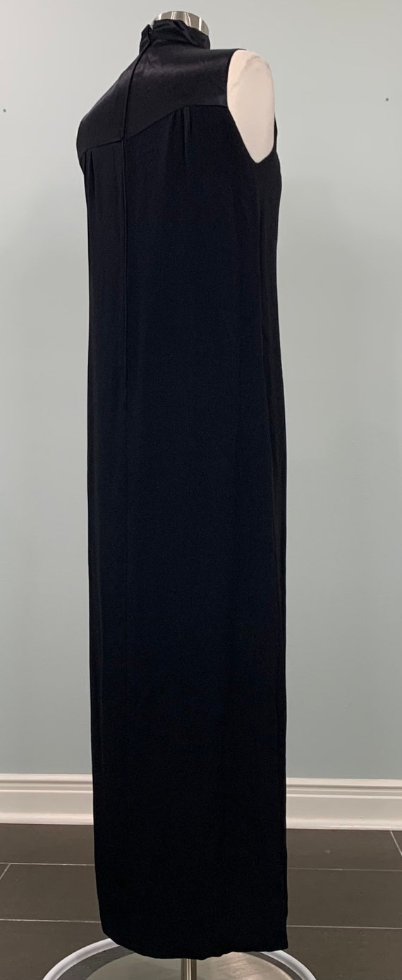 Black Floor Length Sleeveless Maxi Dress by Sweat… - image 5
