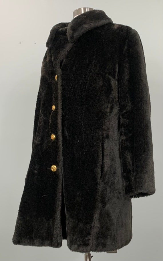 Faux Fur Coat by Malden - Size 14/16 - Vintage Mo… - image 4