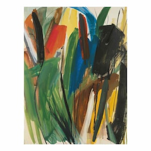 Abstract schilderij canvasafdruk