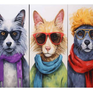 AnimalsArt Leinwanddruck