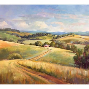 Australia Landscape Canvas Print