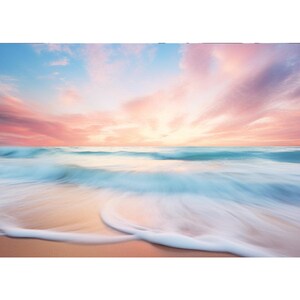 Serenity Sea Art Canvas Print