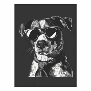 Dog Canvas Art Print