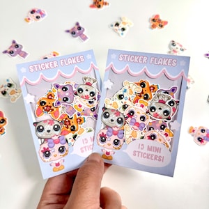 Paquete de pegatinas LPS en escamas/brillante LPS