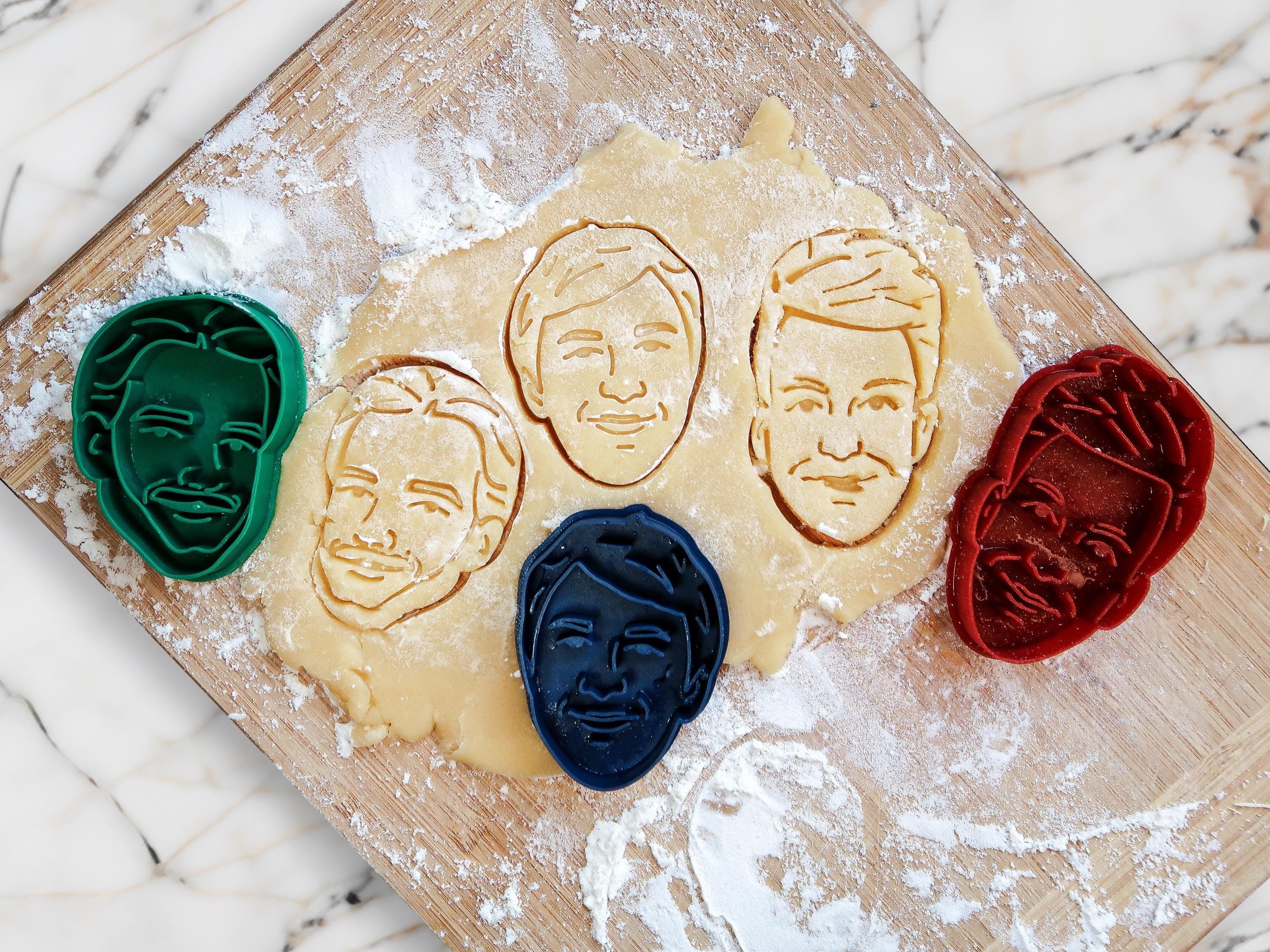 Custom Portrait Cookie Cutter, Personalized Face Gift, Personalised holiday gift, Gift for Cookie Lovers, Valentines day gift, Birthday gift
