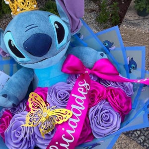 stitch bouquet eternal roses
