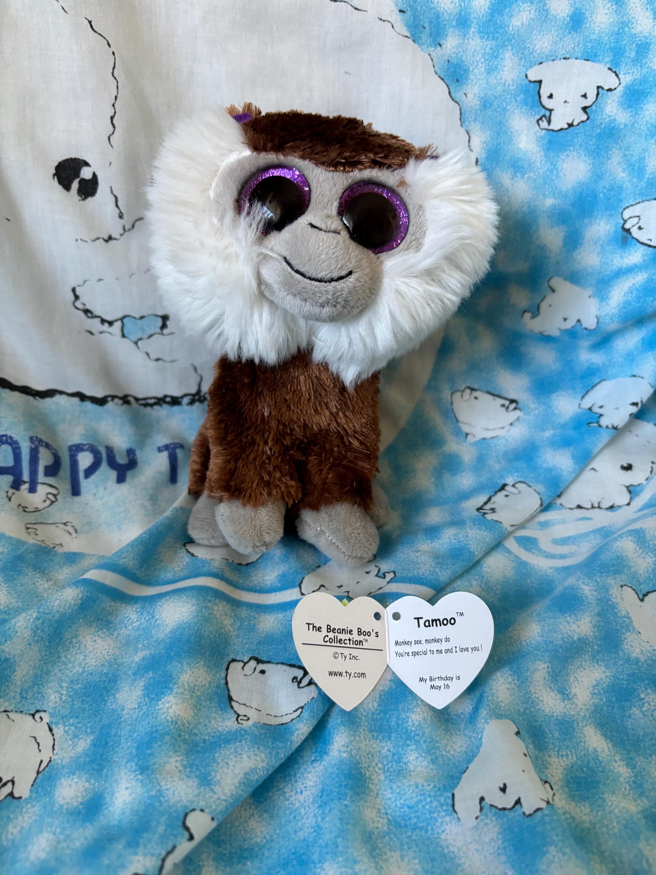 Tamoo the Monkey Beanie Boo With Loose Tag - Etsy