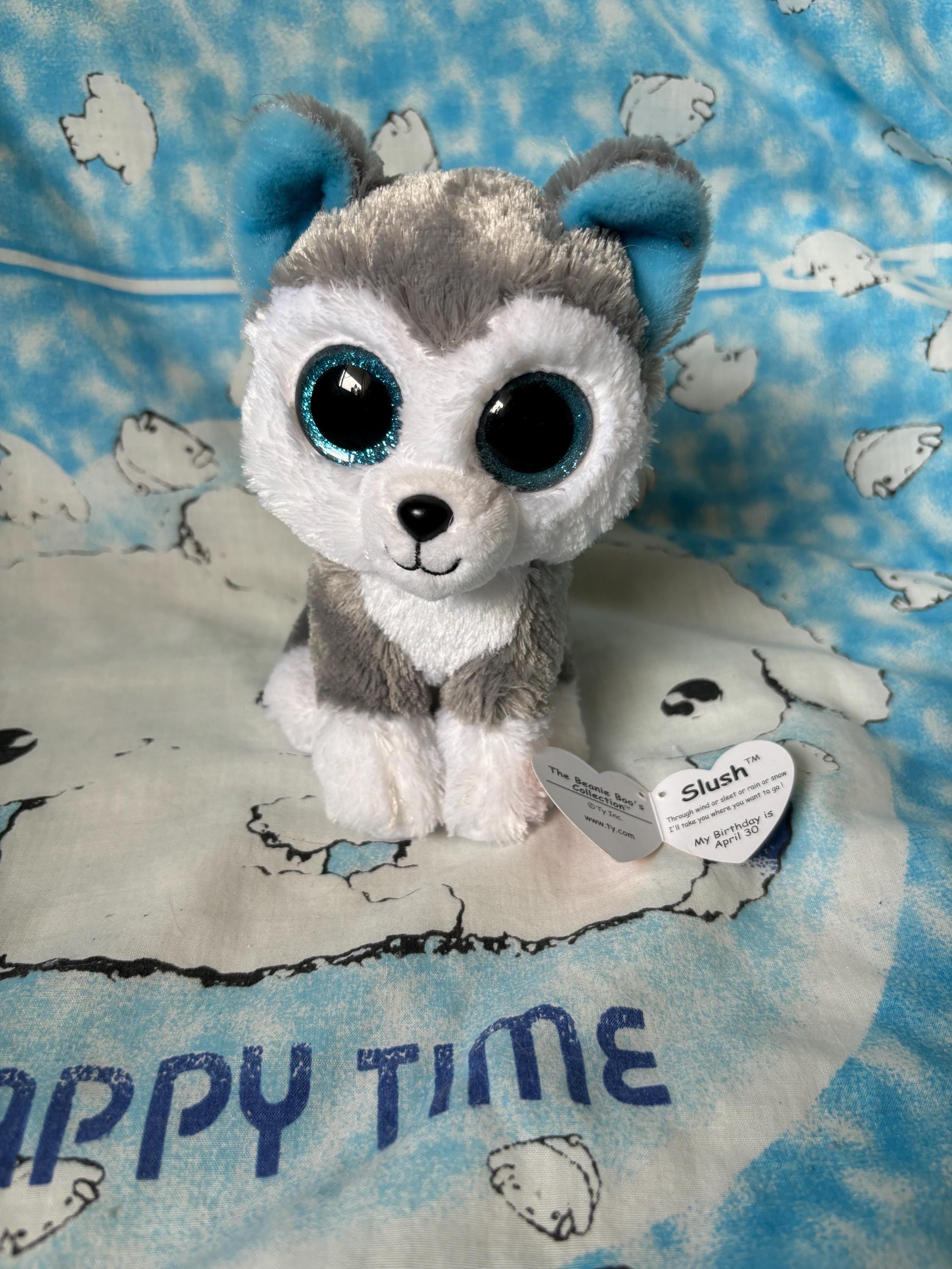 Slush the Husky Dog Beanie Boo With Loose Tag