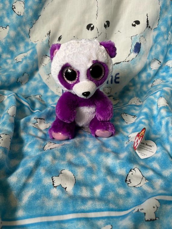 Animal Boom Boom Panda Beanie Boo Boom Boom The Purple