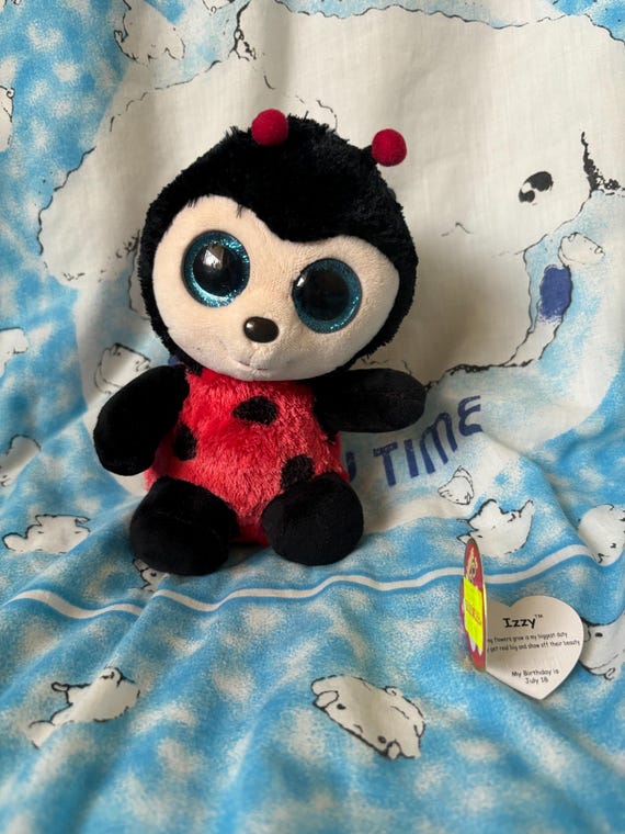Plush Toy Izzy Beanie Boo Ty Beanie Boos IZZY The Ladybug 6