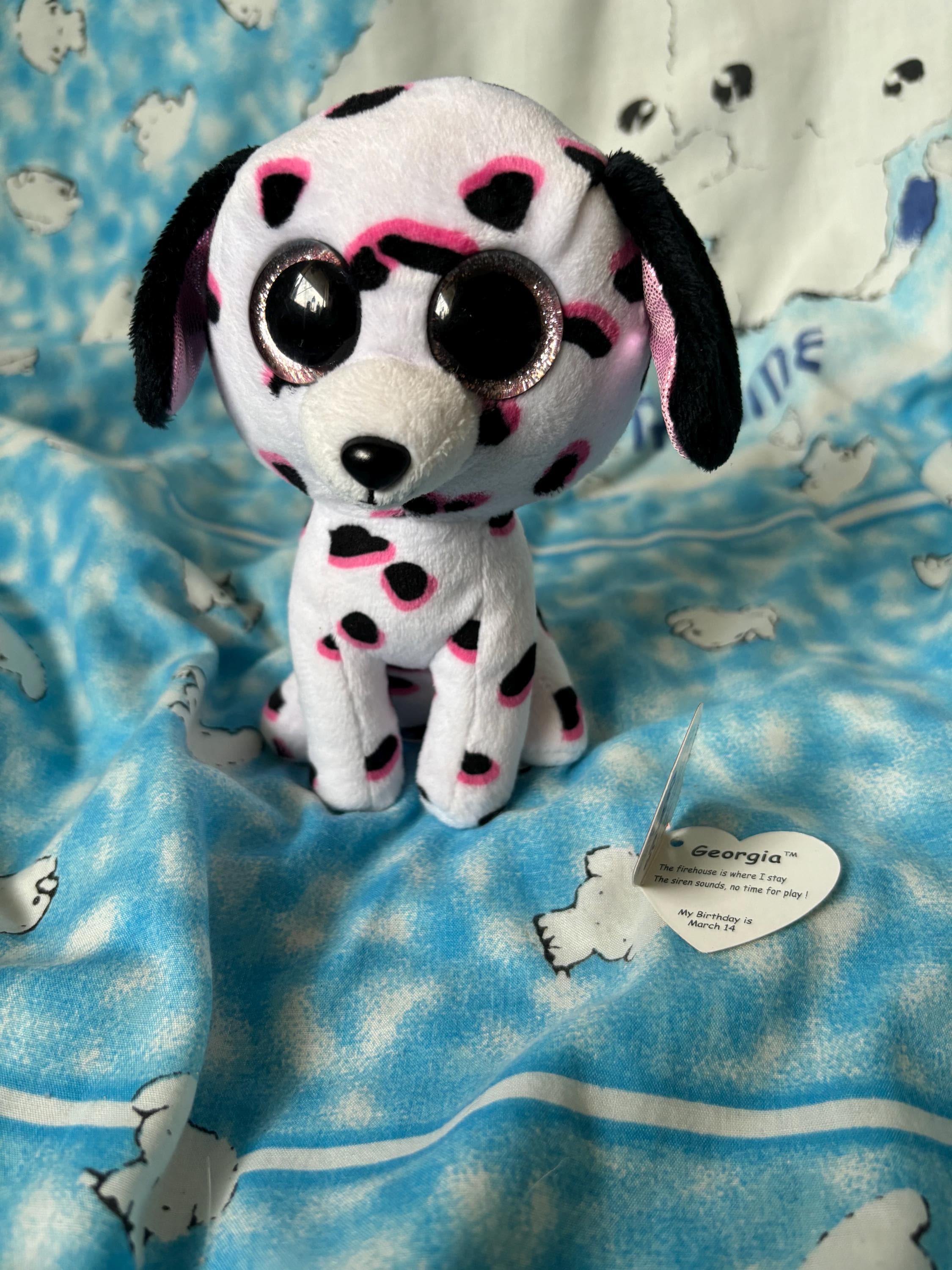 Dalmatian Plush Beanie Boo Georgia Ty Beanie Boo Georgia The