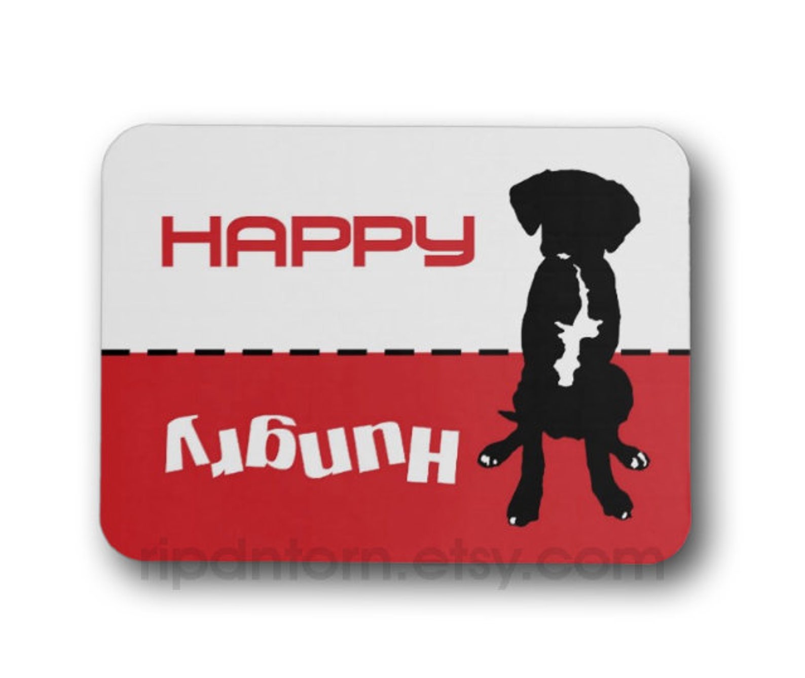 Clean Dirty Dishwasher Magnet, Dog Design - Washed Clean, Licked Clean ...