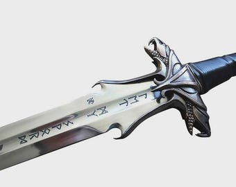Ręcznie robiony miecz barbarzyńcy Warmorger - Ready Fantasy Sword Miecz wikingów Najlepszy prezent na rocznicę