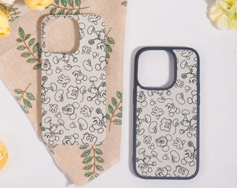 Mickey Mouse Phone Case For iPhone 17 16 Pro Max,iPhone 17 16 15 14 13 12 11,16e,XR XS,17 Air,iPhone Plus Mini,Custom Name
