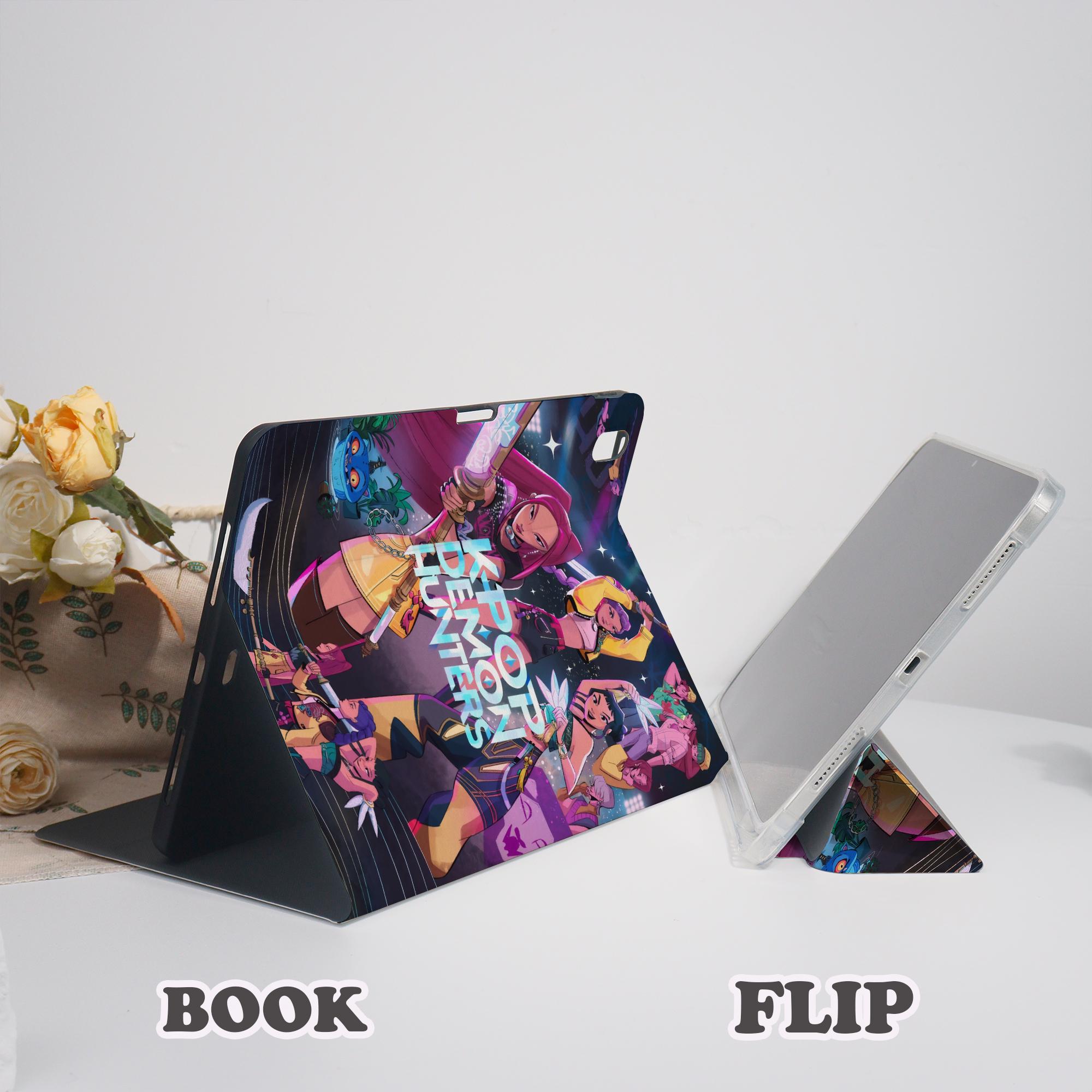 Anime Girl iPad Case for iPad 7/8/9, 2026 Air 7/6/5, Mini 6/7,ipad