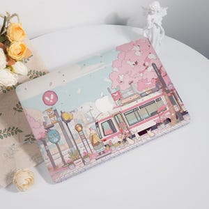 Cute Bunny Train Hard MacBook Case for Air15 Air14 Air13 11, MacBook Pro16 Pro15 Pro14 13, Hard Protect Shell forMacBook Neo A18 2026