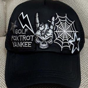 Golf Foxtrot Yankee | Patch Hat | Trucker | Men | Women  display picture 1