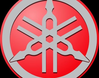 Yamaha motorfietsen LOGO Svg