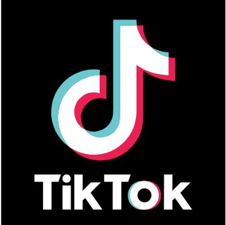 Tiktok-logotyp 5x SVG-paket bild 2