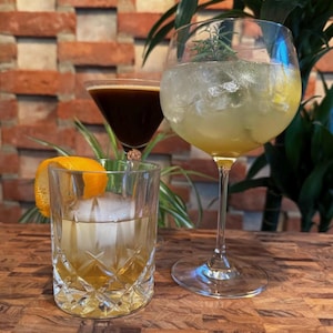 Kit de infusión para cócteles: Old Fashioned, Espresso Martini, Forest Gin