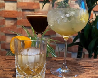 DIY Cocktail Infusion Kit: Old Fashioned, Espresso Martini, Forest Gin