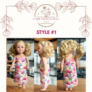 18in Doll Clothes American Girl Doll Clothes Doll Clothes Doll Accessories Doll Fashion Gifts for Dolls Gifts for Girls