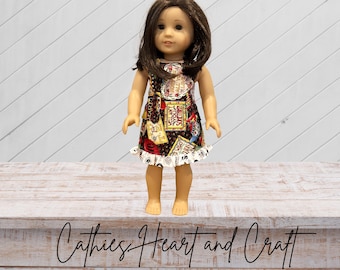 Handcrafted American Girl Doll Clothing, American Girl Clothes, 18-Inch Doll Clothes, Doll Clothes, Doll Accessories, Doll Fashion