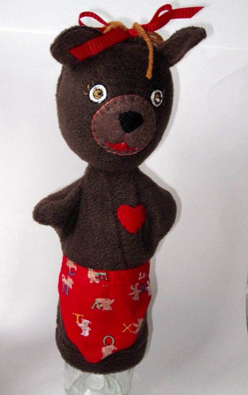 Hand Puppet Set Goldilocks and the Three Bears Hand Etsy