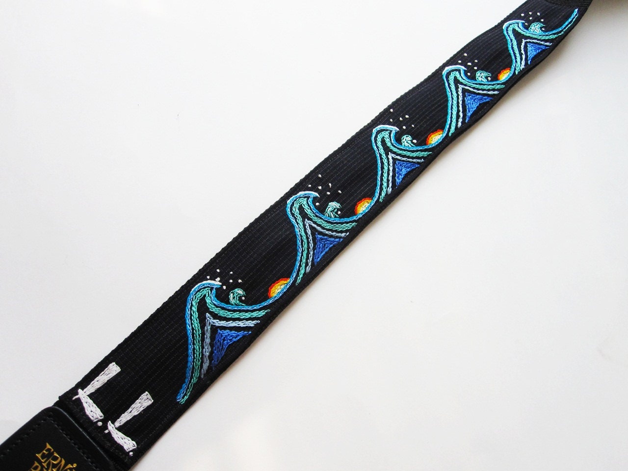 Guitar Strap Japanese Great Wave of Kanagawa Custom Personalized