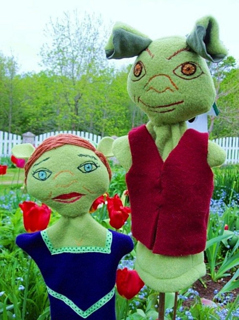 Fiona Hand Puppet of Shrek Creative Play Toycustom Made Etsy