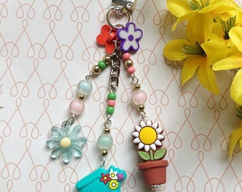 Authentic Vintage MIU MIU Leather Fringe Studs Flower