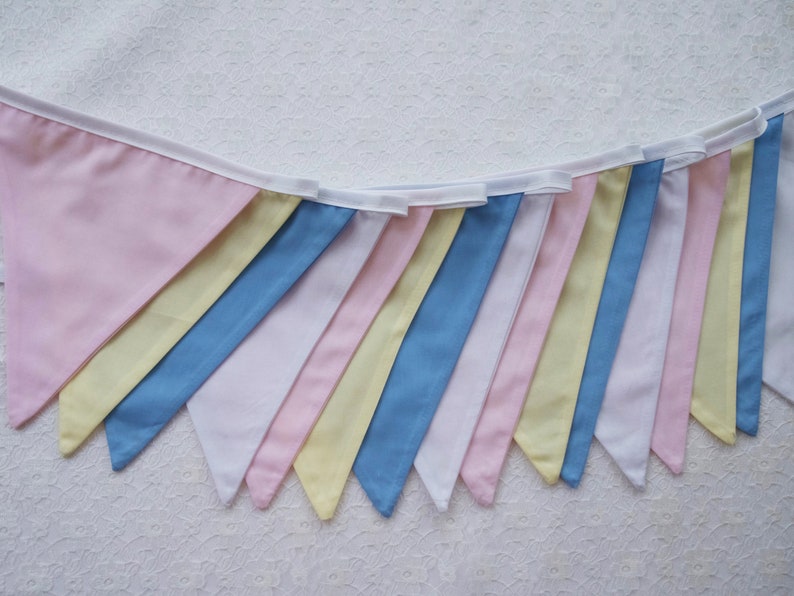 Party Downton Abbey Pastel Bunting 3m Long image 2