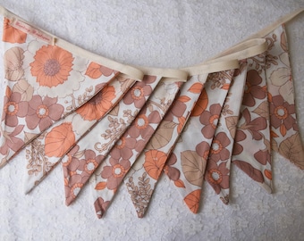 Retro Floral Easter Bunting - 3m Long