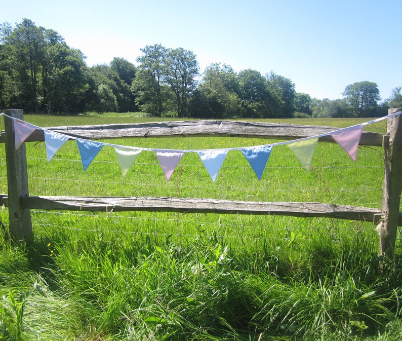 Downton Abbey Pastel Bunting 5m Long Etsy