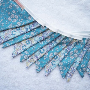 Bandierine Liberty Floral Tana Lawn Party - 3 m di lunghezza