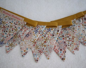 Liberty Tiny Tana Lawn Star Bunting - 2m Long