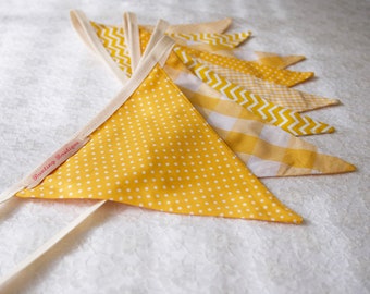 Easter Yellow  Bunting - 2.85m Long