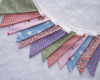 Pastel Party Bunting - 3m Long