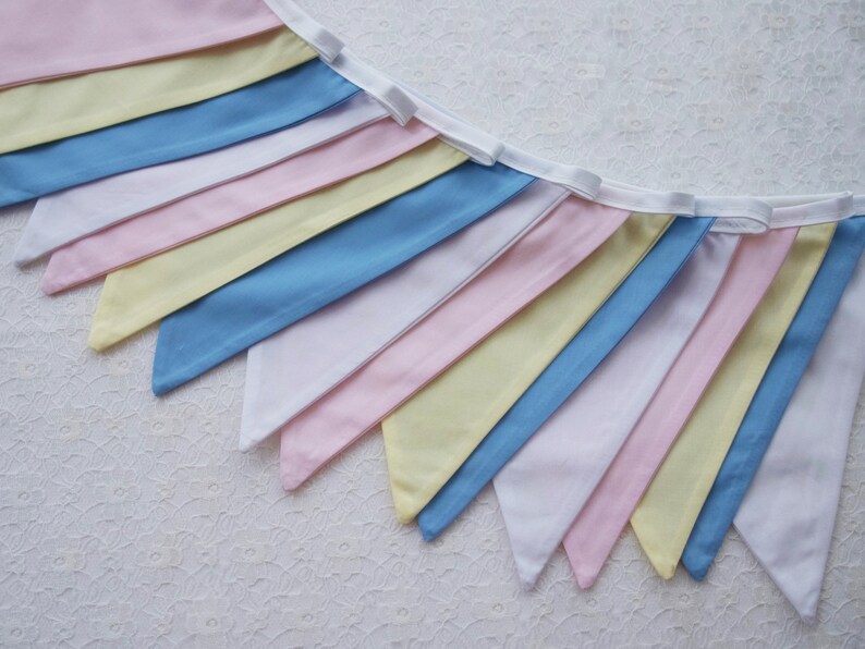 Party Downton Abbey Pastel Bunting 3m Long image 1