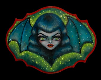 BATTY BETTY giclee print