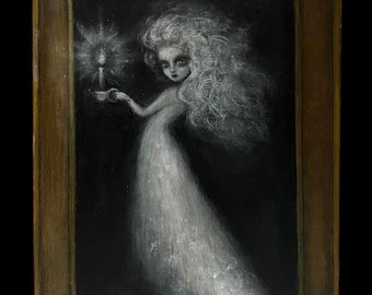 THE VISITOR ghost girl giclee print