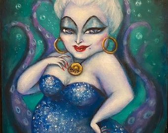 DIVINE URSULA   giclee PRINT by Nina Friday