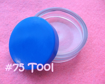 Cover Button Assembly Tool - Size 75 (1 7/8") diy notion button supplies rubber hand press non machinery