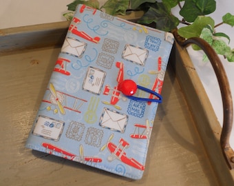 PASSPORT COVER - in "Air Mail"