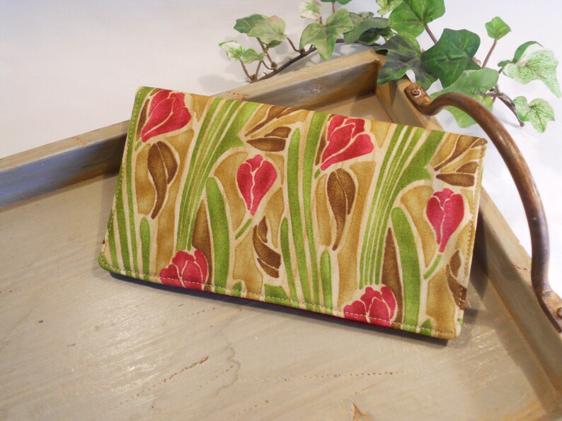 CHECKBOOK Cover...with Vinyl ID Window Etsy