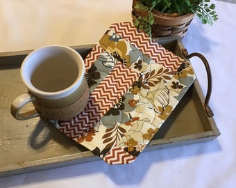 Quilted Hot Pad, Mug Rug, Trivet, Snack Mat