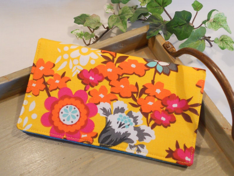 CHECKBOOK Cover...with Vinyl ID Window Etsy