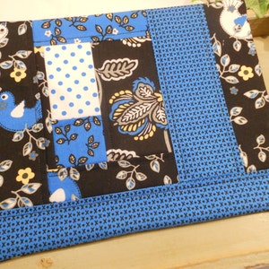 Quilted Mug Rug, Snack Mat, Mug Mat, Hot Pad image 2