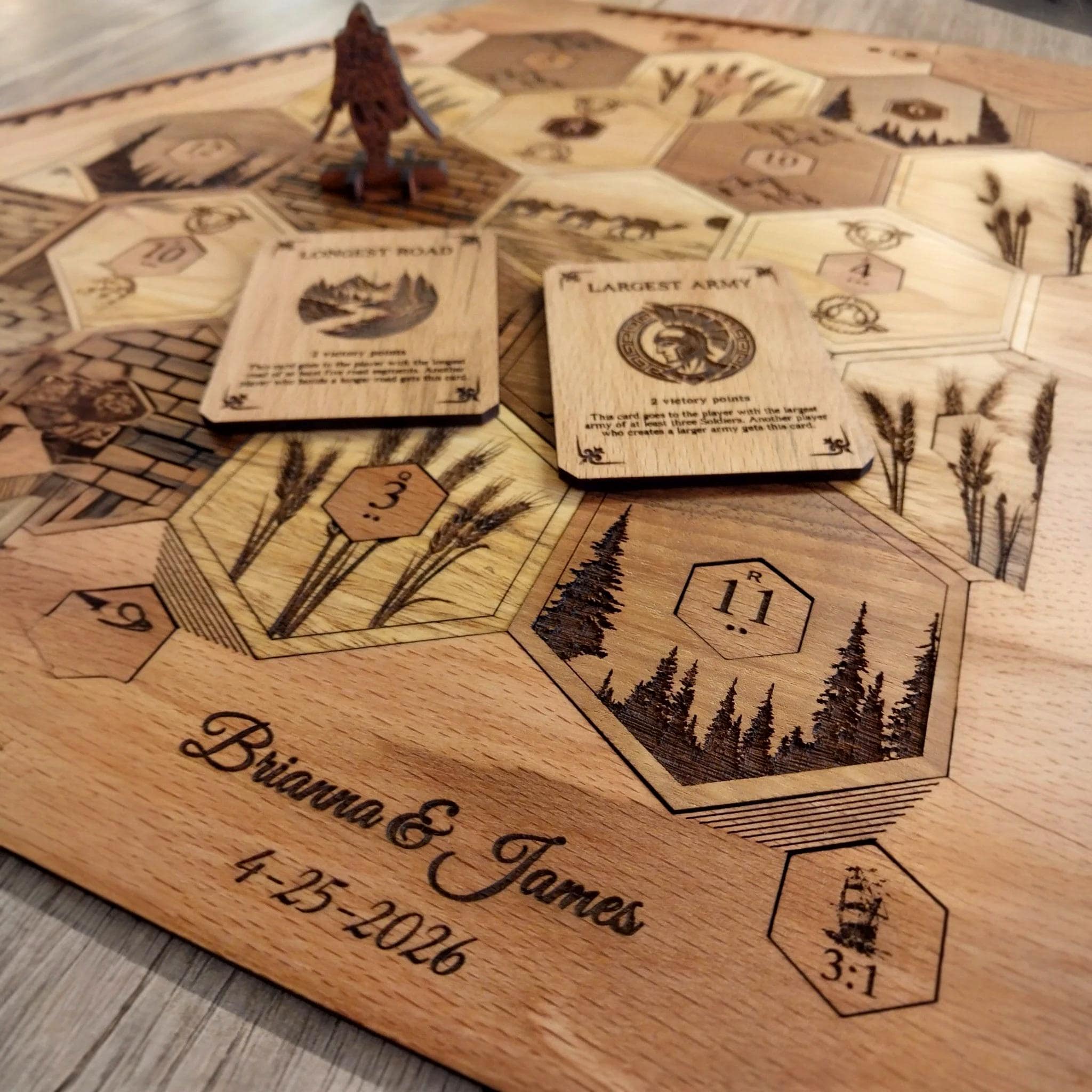 Wooden Catan - Etsy
