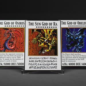 Ancient Gods 3-Card Set | Manga Style Orica (Ultra Rare)